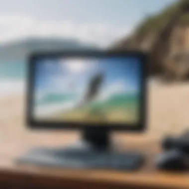 User-Friendly Online Store Interface An engaging user interface of a kiteboarding online store with easy navigation.