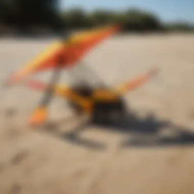 Side-by-side comparison of the Slingshot Kite models highlighting their features