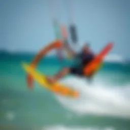 An innovative super slingshot design for kiteboarding