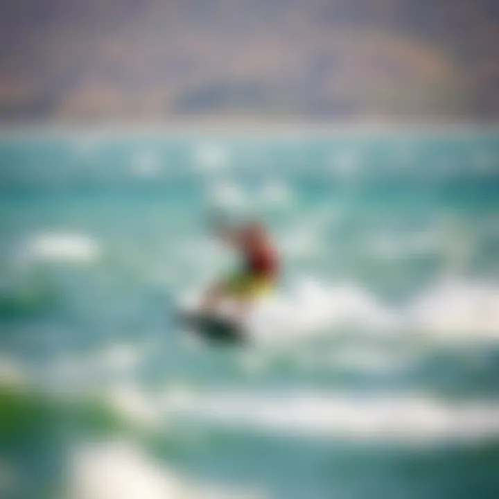 Navigating Varied Water Conditions with Agility Rider navigating diverse water conditions