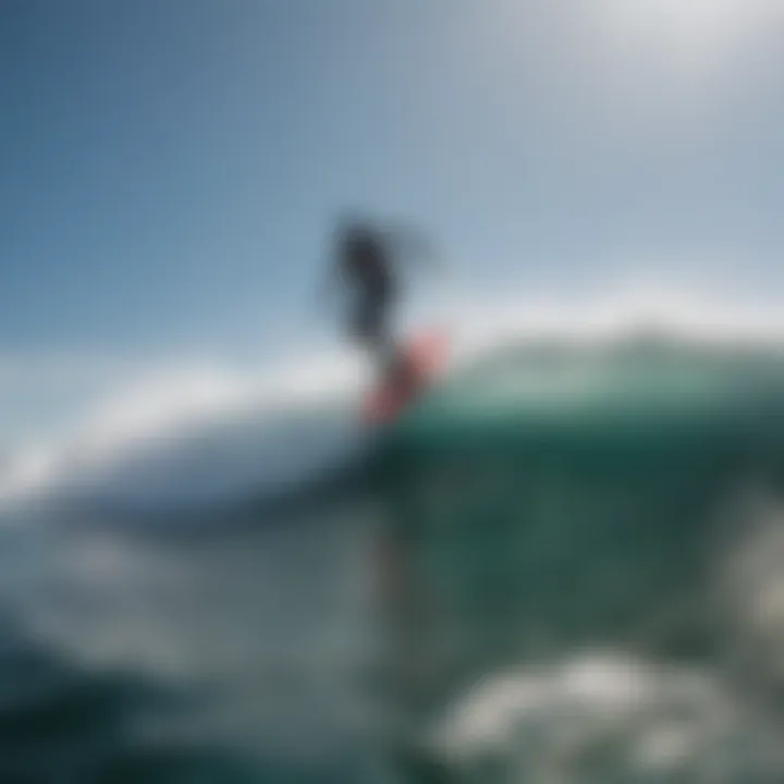 Starboard boards performing in varying water conditions