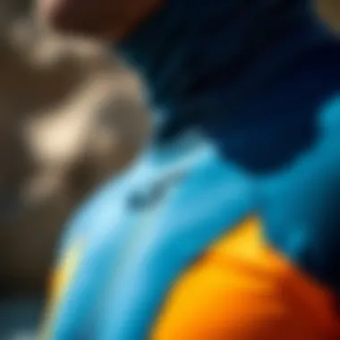 Wetsuit Technology: UV Protection and Color Close-up of a wetsuit demonstrating UV protection features