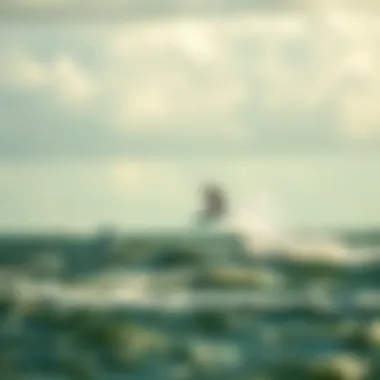 Dynamic wind patterns influencing kiteboarding