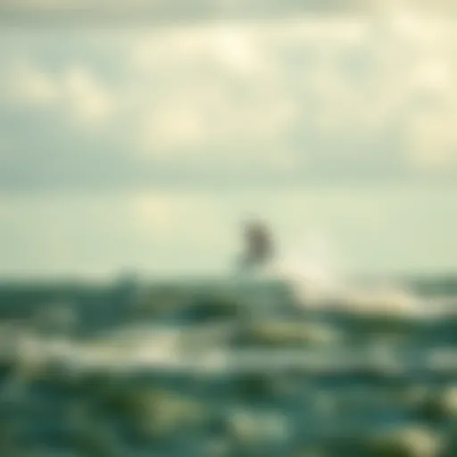 Dynamic wind patterns influencing kiteboarding