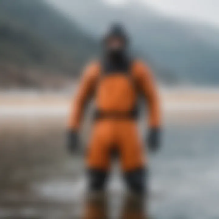 Thermal protection features of dry and wet suits