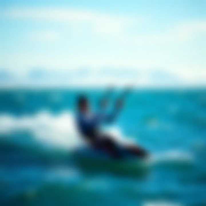 Kiteboarding in Frigid Water Conditions Kiteboarding in cold water conditions
