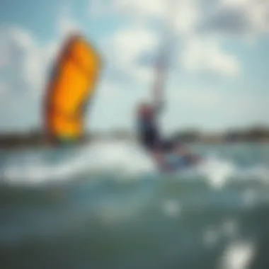 Enhanced Kiteboarding Experience with Hydrofoils Kiteboarding experience enhanced by hydrofoils