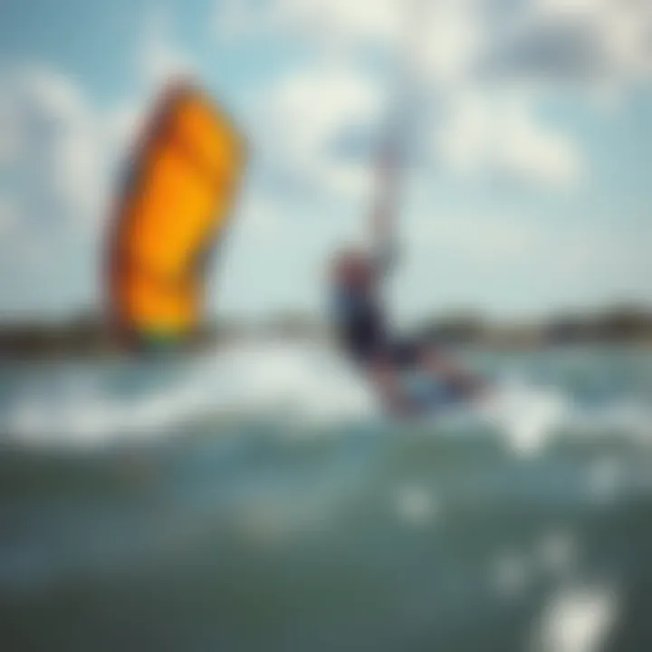 Enhanced Kiteboarding Experience with Hydrofoils Kiteboarding experience enhanced by hydrofoils