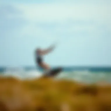 Optimal Wind Conditions for Kiteboarding Wind conditions ideal for kiteboarding on the island