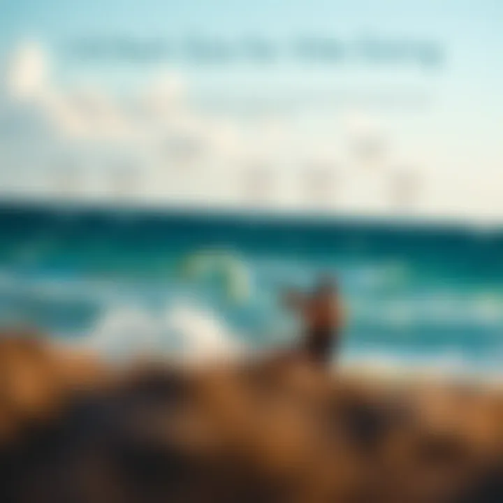 Common Misconceptions About Kite Sizing An infographic illustrating common misconceptions about kite sizing in kiteboarding.