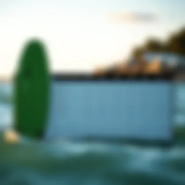A comprehensive size chart for kiteboards
