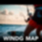 Understanding the Gulf of Mexico Wind Map for Kiteboarding Enthusiasts Introduction