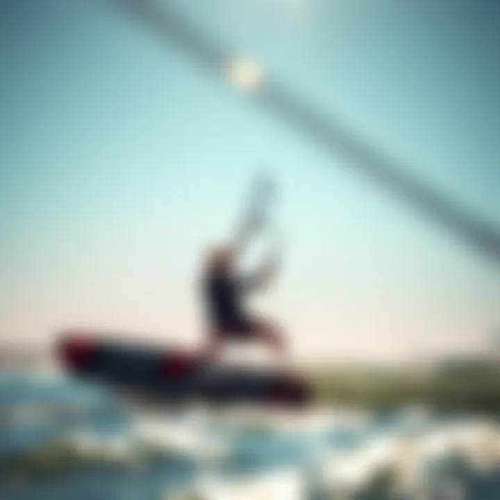 Experience the Thrill of Kiteboarding with a Twintip Kiteboard Twintip kiteboard in action on water during a sunny day