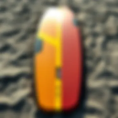 Exploring the Innovative Materials of Twintip Kiteboards Different materials used in the construction of a twintip kiteboard laid out