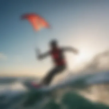 Safe Kiteboarding Conditions Visual representation of safe kiteboarding conditions