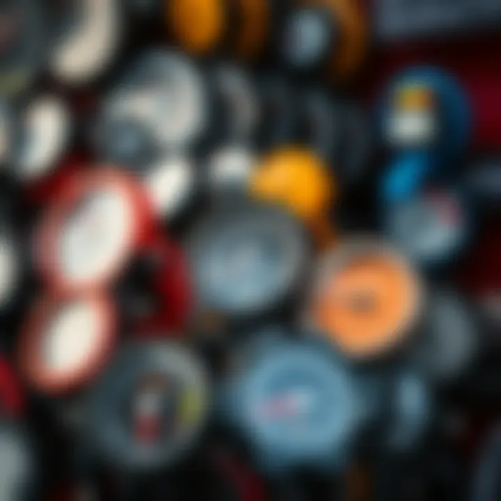 Variety of Wind Speed Indicators for Sale Different types of wind speed indicators on display